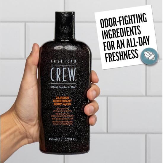 Гель для душу Захист від поту 24 години DEODORANT American Crew 450 мл 